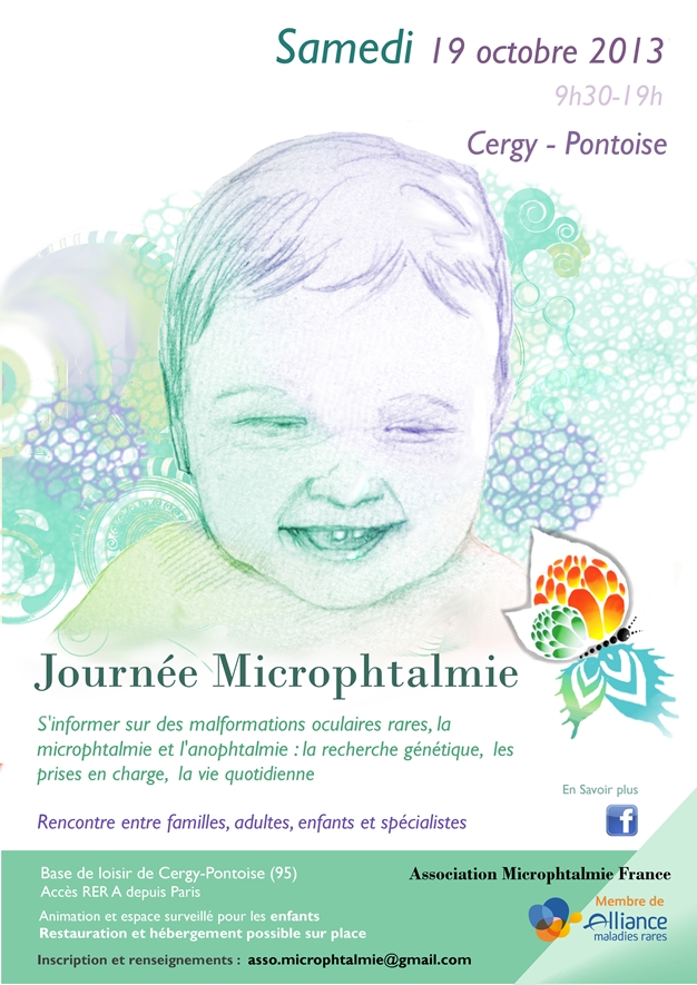 Poster Journée Microphtalmie 19 octobre 2013